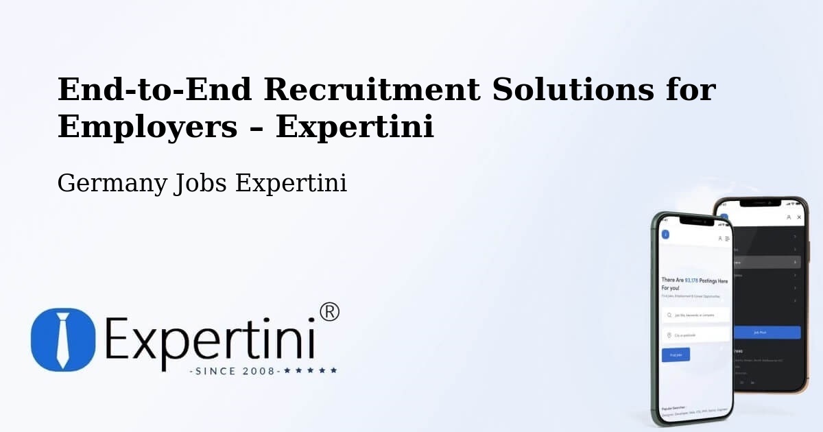 Recruitment Solutions for Employers – Aschheim - Aschheim, Germany Jobs Expertini