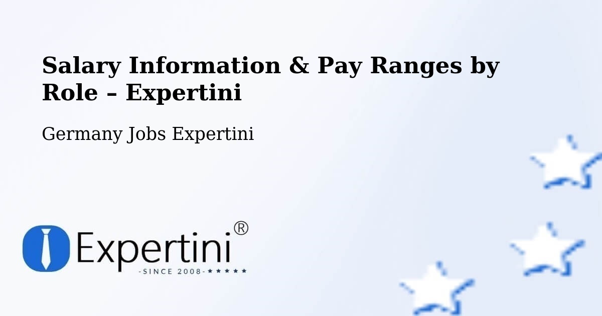 Salary Information & Pay Ranges – Aschheim - Aschheim, Germany Jobs Expertini